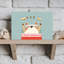 Cute Sleeping Dog Peaceful Contemporary Dog Wall Art Print 1 Piece Wrapped Canvas Wall Art-1607800070