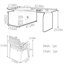 Bureau unique avec surface de travail spacieuse-642954678
