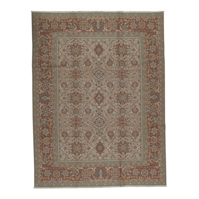Hand-Knotted High-Quality Area Rug