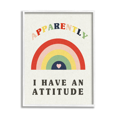 Apparemment, I Have Attitude