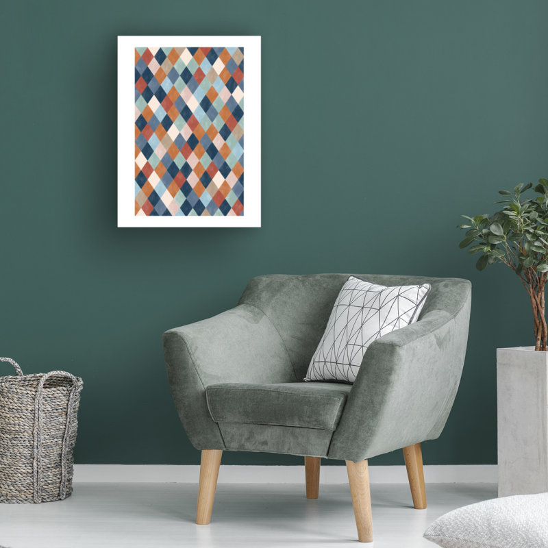 Bolog Elena Ristova Aspectratiobluerust60 Canvas Art, 14" H x 19" W