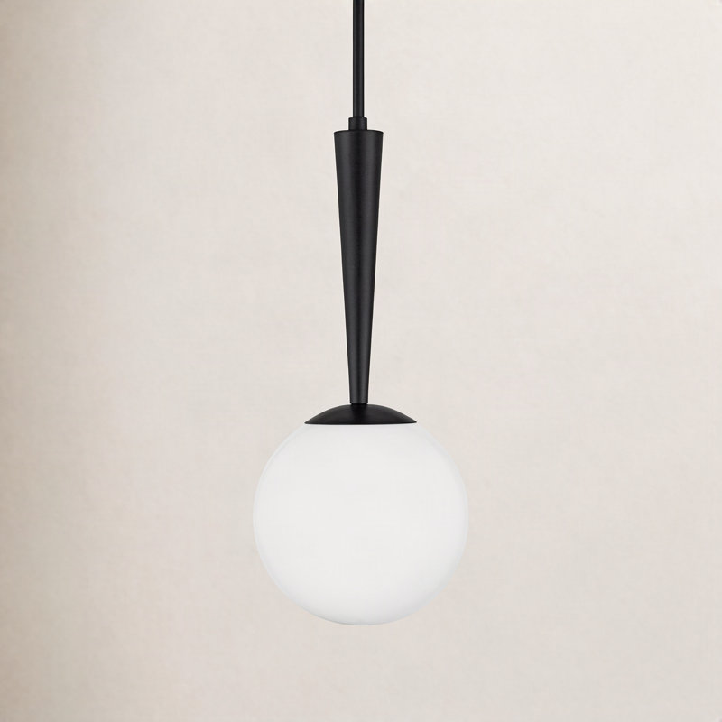 Luminaire suspendu Joss & Main Cheri, Noir