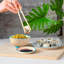 Nicola Spring Hand-Printed Rice Bowls - 12cm - Orange - Pack of 6