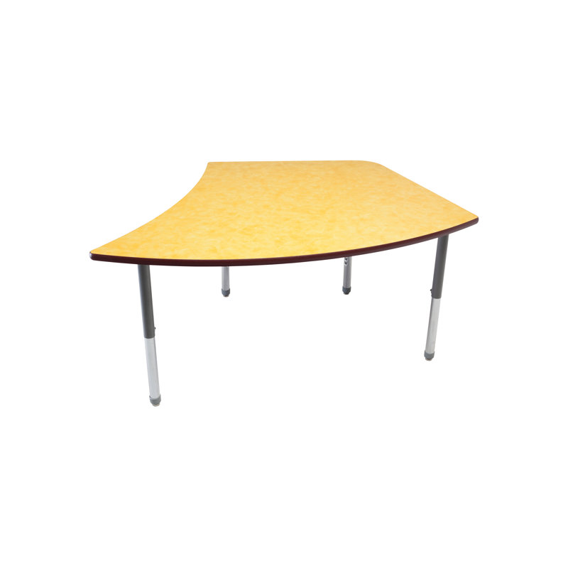 Creed Laminate Adjustable Novelty 2 Students Activity Table, 29" H x 40" L x 24" W