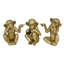 Sculpture polystone «See No Evil»