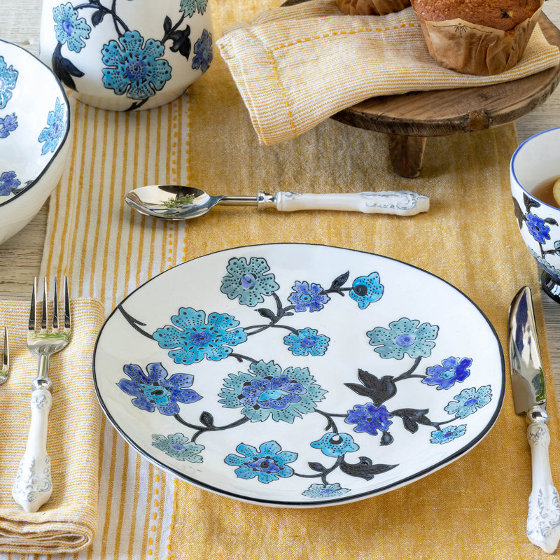 Pantry & Cafe 10.5" Ceramic Dinner Plate