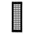 Reggio Register Square Aluminum Grille with Mounting Holes-40045189-40045192