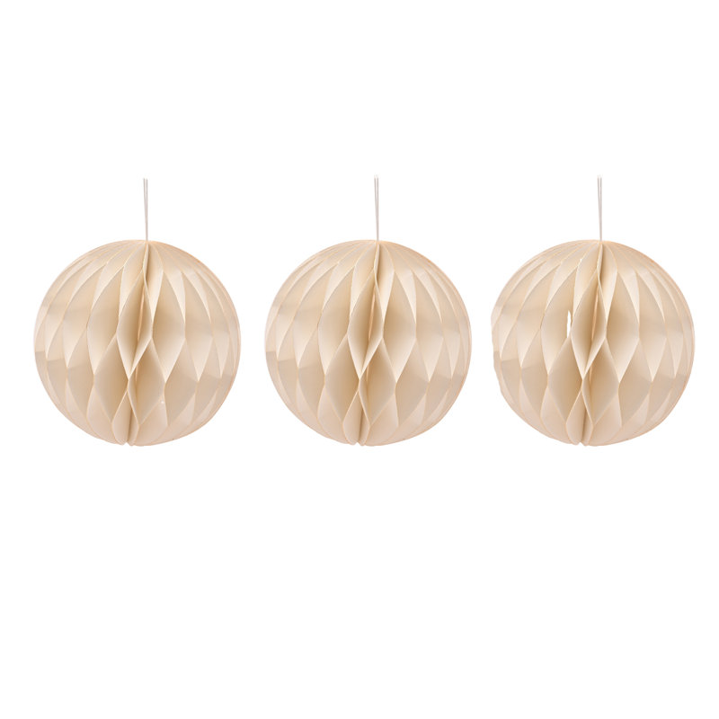 18 cm Cardboard / Paper Shatterproof Bauble