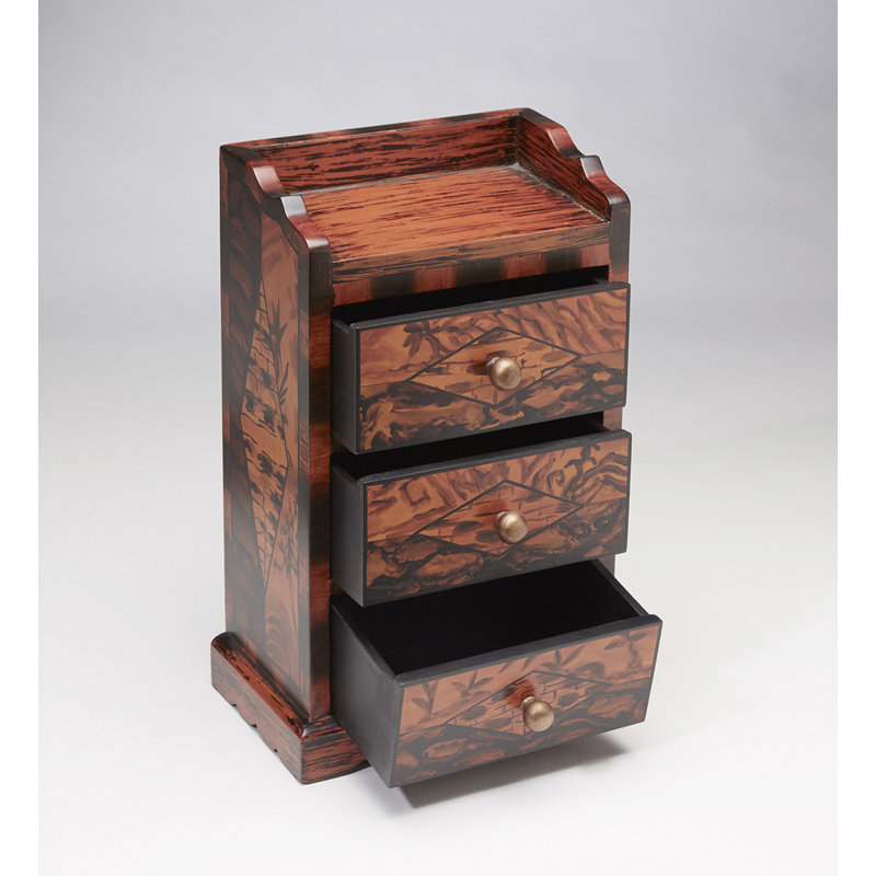 3-Drawer Jewelry Box