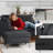 Jayanne 2 - Piece 85.5" Upholstered Chaise Sectional