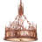 Julianna 4 - Light Lantern Drum Chandelier