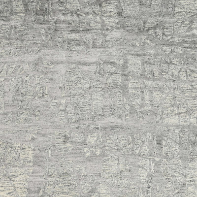 Tapis contemporain gris