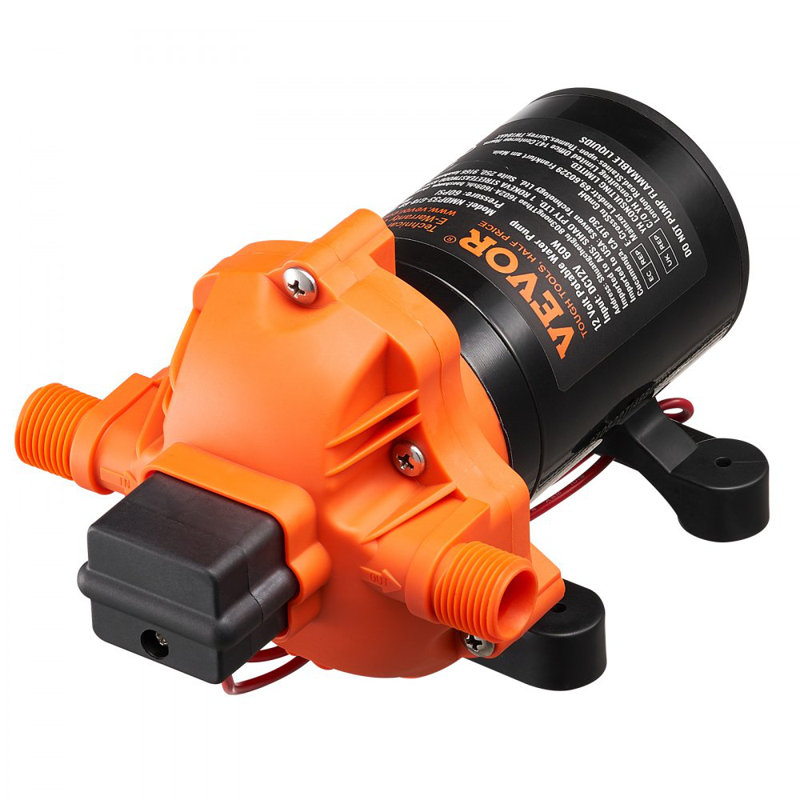 Commutateur de pression de pompe à eau 12V à pompe à diaphragme de 1,8 gal / min 6,81 l / min