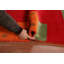 Tapis indien rouge fait à la main Gabbeh 6 x 8