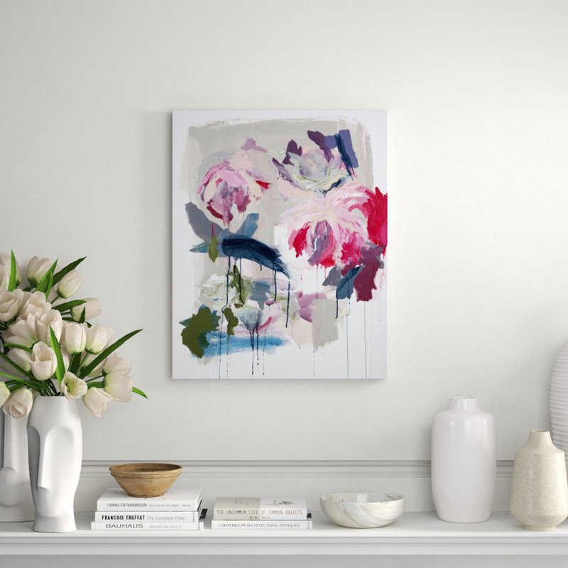 April Painting by Mia Malcolm Studio, Glass Coat, 37" H x 30" W