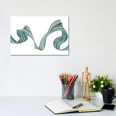 Ribbon Stream II by Grace Popp - Wrapped Canvas Painting