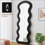 Miroir pleine grandeur ondulé en flanelle avec support pour chambre à coucher et salon-575141634