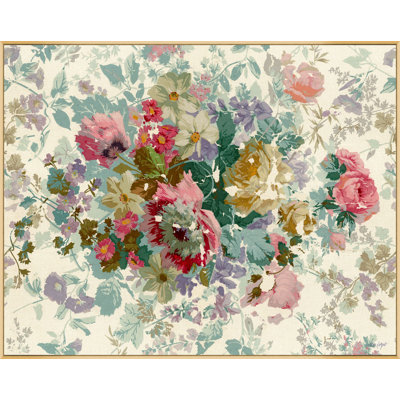 Parisian Floral Painting by Lillian August