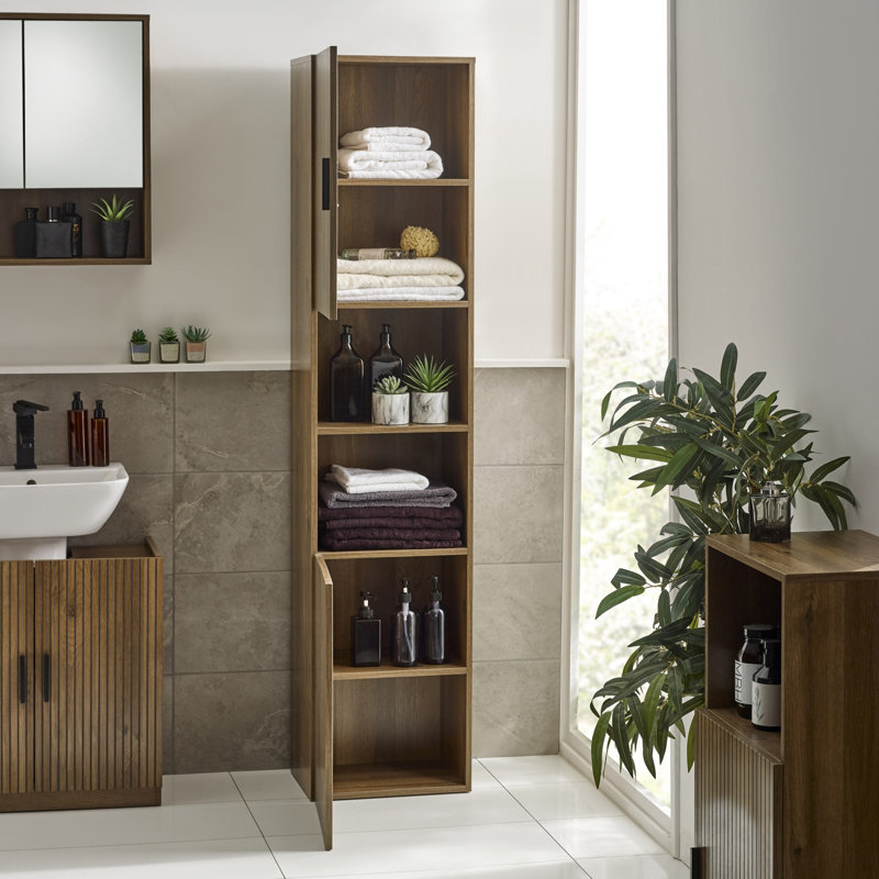 Telman Tall Bathroom Cabinet