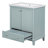 Nochur 30" Bathroom Vanity - Single Sink, Freestanding Bathroom Vanity-1934717114