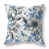 Floral gris / bleu sélectionné