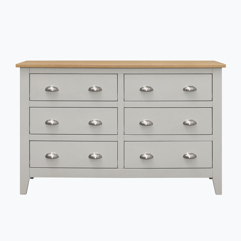 Commode à six tiroirs