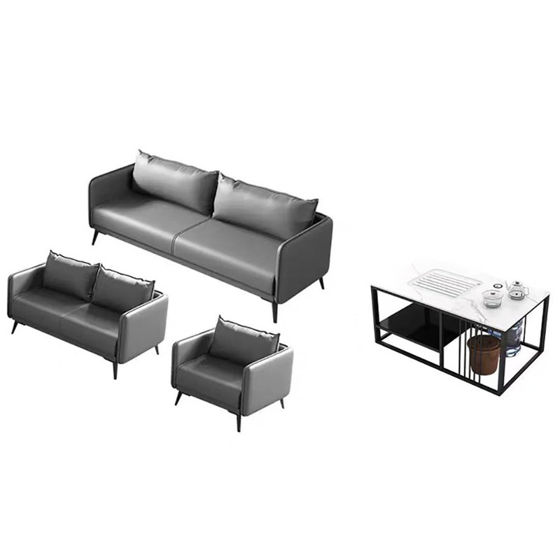 Simple business modern office sofa set