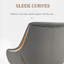 Gefjun 46cm H Upholstered Metal Armchair-1570133148