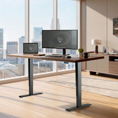 VIVO PRO Dual Motor Standing Desk Frame, Supports Tops 40” x 23” up to 92” x 44”