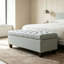 Banc de rangement avec repose-pieds 50,25 po-1380503604