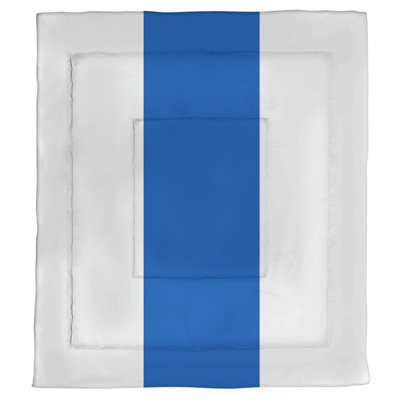Modern & Contemporary Polyester Percale Striped Comforter