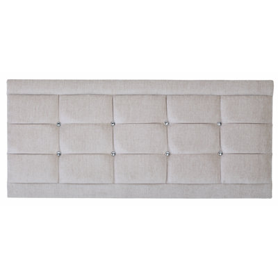 Upholstered Chenille Panel Headboard