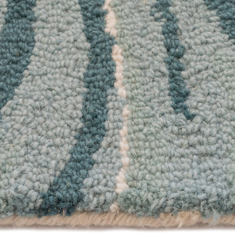 Performance Hand Tufted Wool Floral Indoor Rug, Rectangle 8' x 10'
