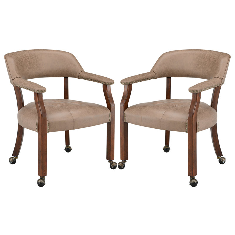 Bentley 35.5cm H Upholstered Armchair, Light Tan, 2