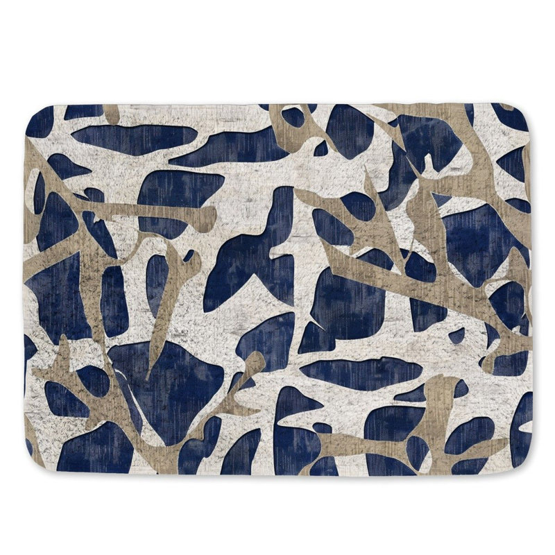 Tapis de bain en microfibre / microsuède Emogean, L 21 po x L 34 po