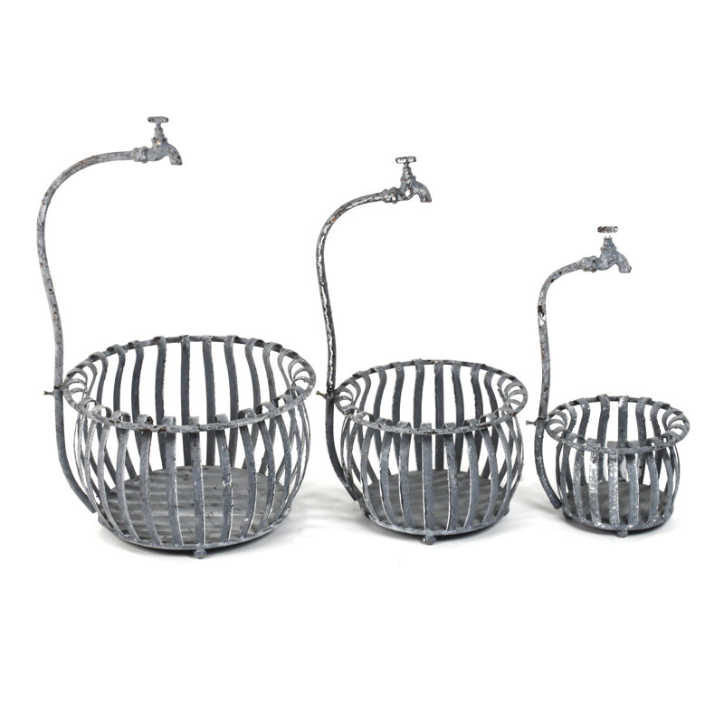 Metal Decorative Basket