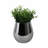 Decorative Glass Vase Glass High-Shine Glam Accent with Modern Curved Silhouette and Sleek Reflective Surface for Contemporary Interior Style Display.-2100299548-2078084386