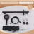 Matte Black 2-Function Tub Shower Faucet Set With 3-Spray Handheld, Wall Mount, CUPC Certified, Brass Spout & Adjustable Slide Bar-128396905