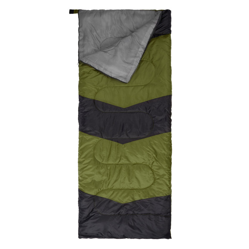 Lightweight Sleeping Bag With Carrying Bag, Green