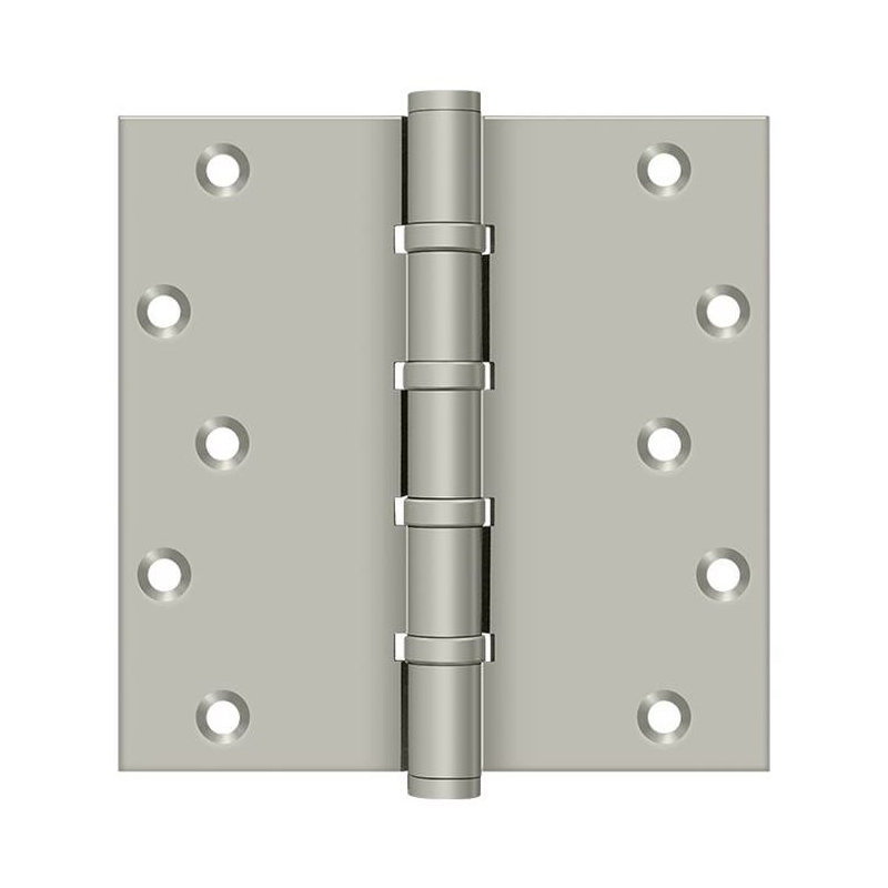 Butt Bearing Hinge, Brushed Nickel