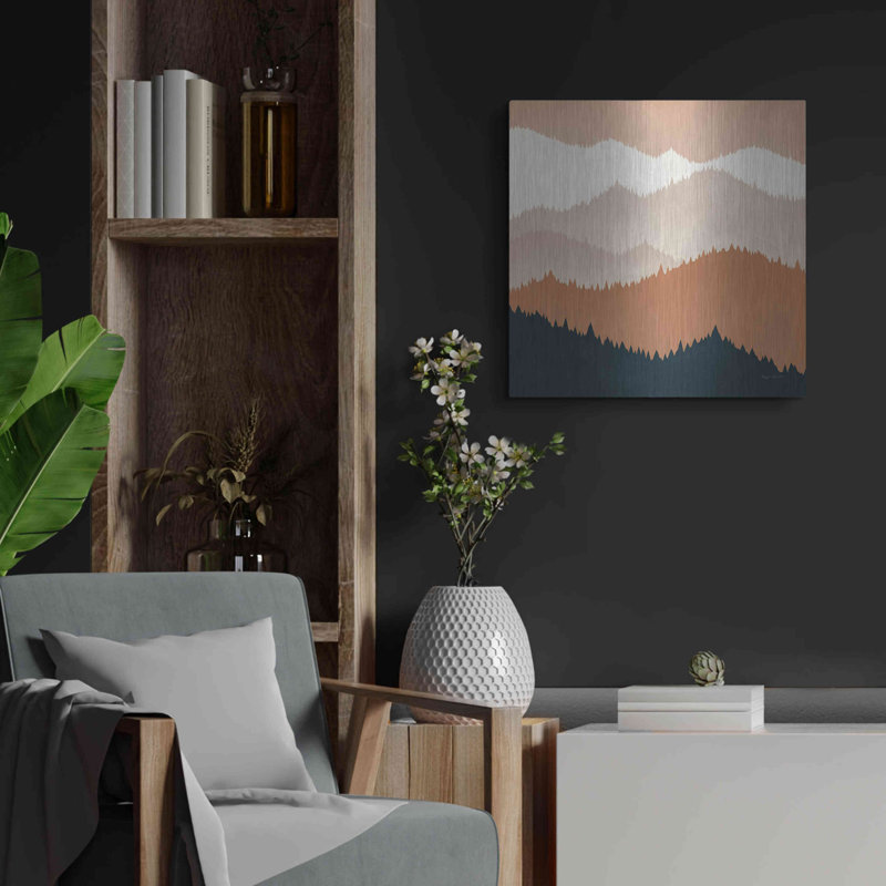 «Mountain View Terra Cotta» par Ryan Fowler, H 12 po x l 12 po