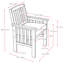 Chaise de patio avec coussin Millersville Shorea-323660454-323660455