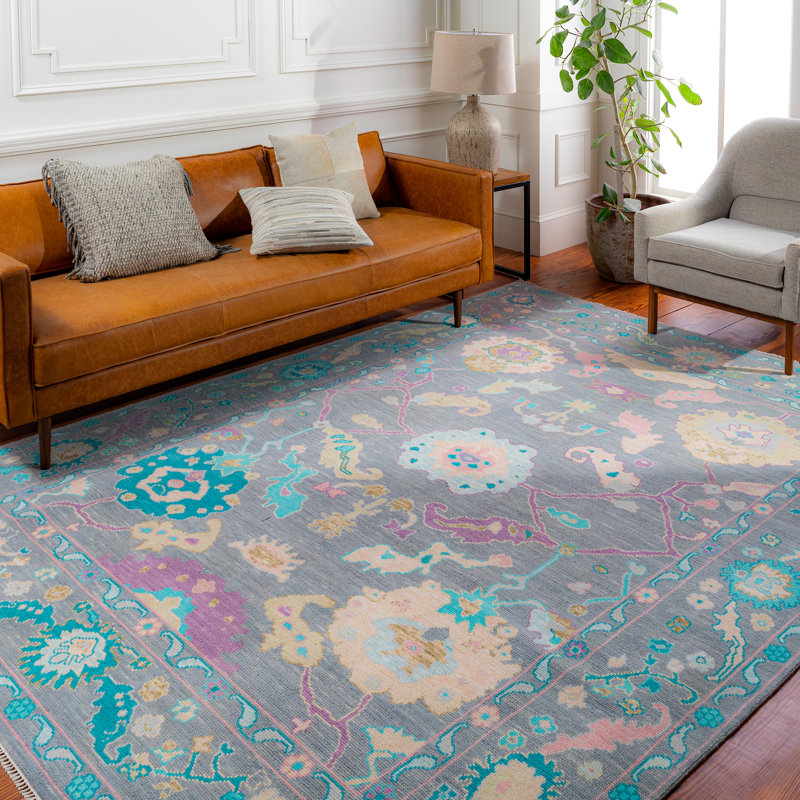 Wool Oriental Indoor Rug, Rectangle 2' x 3'