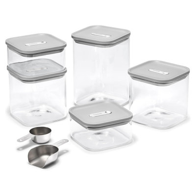 Caraway 14pc Airtight Storage Container Set, Cream