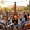 Foyer d'extérieur en acier 70 po avec support à bûches Chiminea