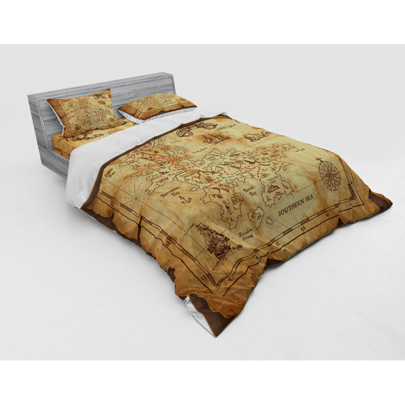 Polyester Duvet Cover, Queen Duvet Cover + 3 Additional Pieces