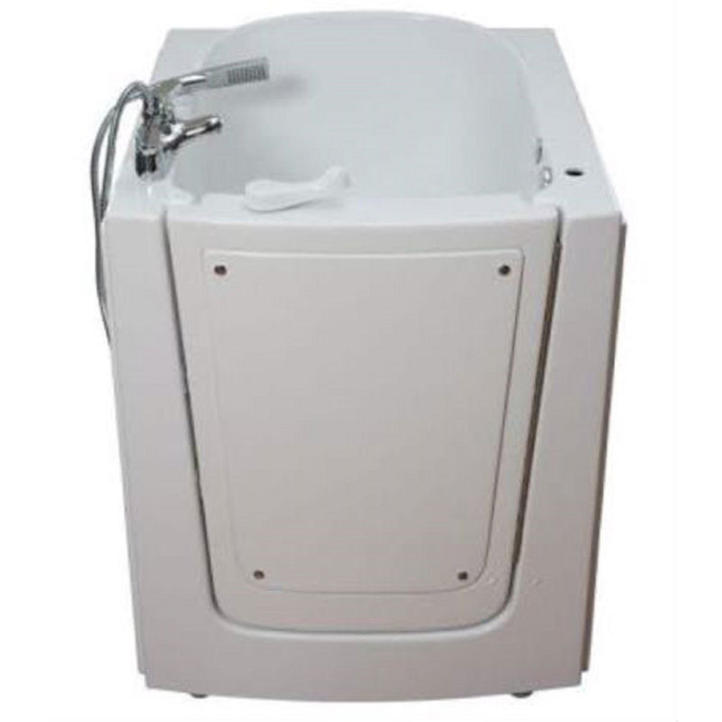 Baignoire à accès libre 33 x 38 en fibre de verre avec robinet