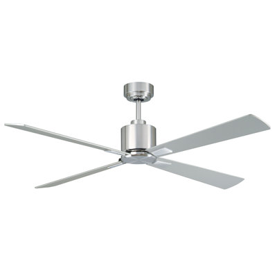 Climate 52in 4-Blades Indoor Ceiling Fan with Remote Control