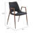 18.1'' H Fabric Upholstered Armchair-182129212