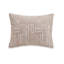 Ensemble de courtepointe réversible 100% coton Abrazo - imprimé géométrique beige, literie moderne Global-66111802